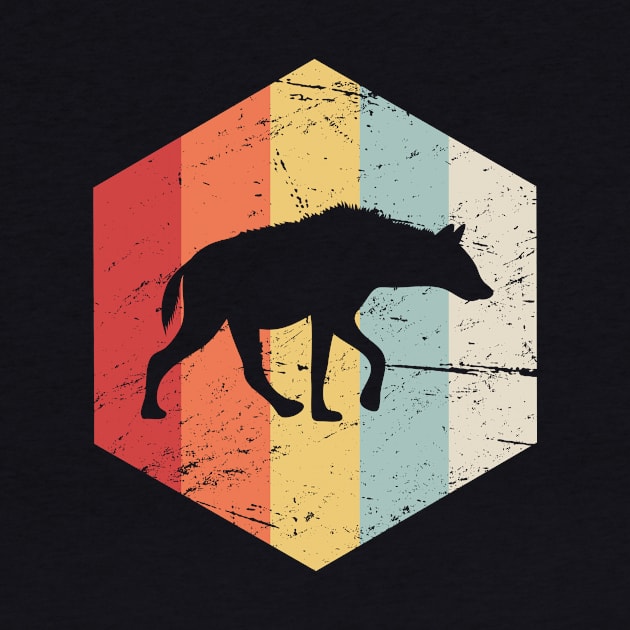 Retro Vintage Hyena Icon by MeatMan